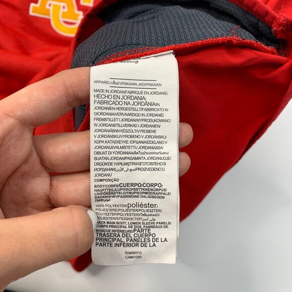 Under Armour Sweatshirt Mens M Medium Pimento Red Quarter Zip ColdGear Fleece - Picture 6 of 11